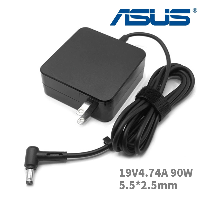 อะแดปเตอร์โน๊ตบุ๊ค asus 19V4.74A 90W 5.5*2.5mm F8/F8H/F8S, F5 Z3/Z9/Z99/Z9100/Z9200 Laptop Adapter