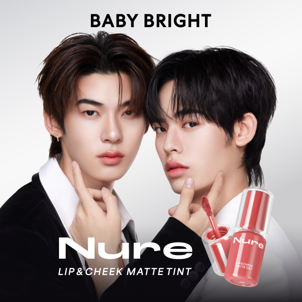 Baby Bright นัวลิปแอนด์ชีคแมทท์ทินท์ 2.6g เบบี้ไบร์ท