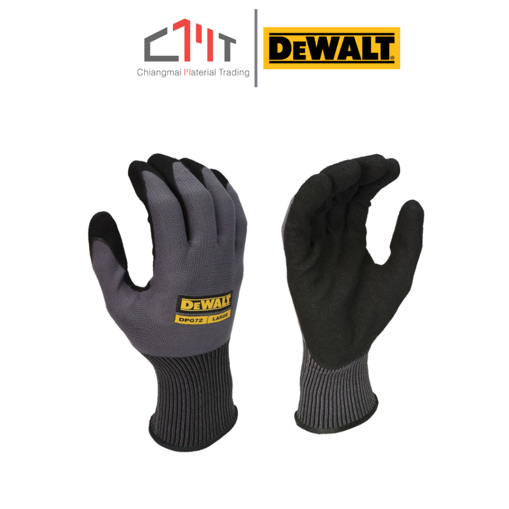 DEWALT ถุงมืองานช่าง ขนาด M - L No.DPG72
