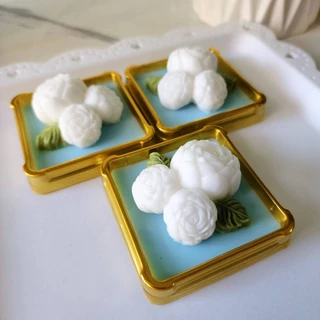 แม่พิมพ์ฟองดอง สำหรับทำขนม วุ้น เค้ก ช็อกโกแลต ขนมต่างๆ รูป ช่อมะลิ3ดอก