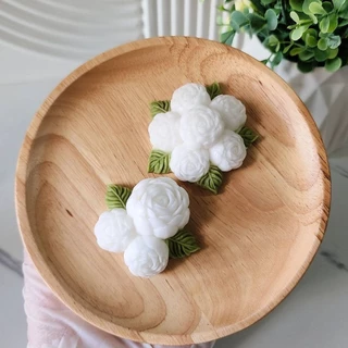 แม่พิมพ์ฟองดอง สำหรับทำขนม วุ้น เค้ก ช็อกโกแลต ขนมต่างๆ รูป ช่อมะลิ3ดอก