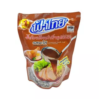 น้ำซุปก๋วยเตี๋ยว น้ำก๋วยเตี๋ยวสำเร็จรูปเข้มข้น ตรา ฟ้าไทย 350 กรัม