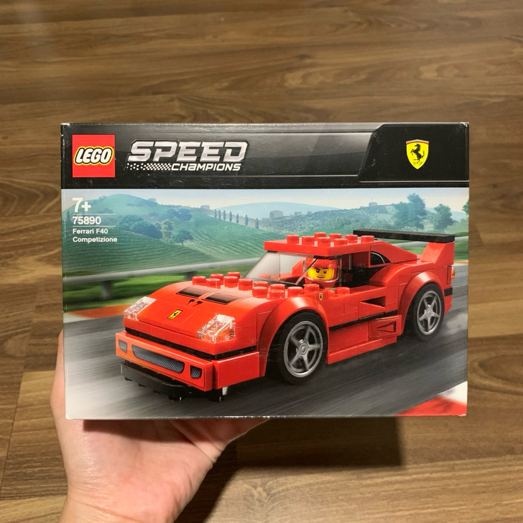 Lego 75890 Ferrari F40 Competizione Speed champions มือสอง ต่อแล้ว ของครบ