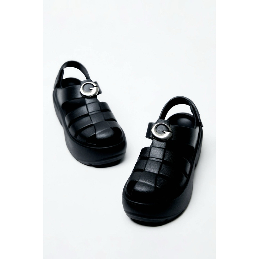 GENTLEWOMAN : GW RUBBER FISHERMAN PLATFORM SANDALS