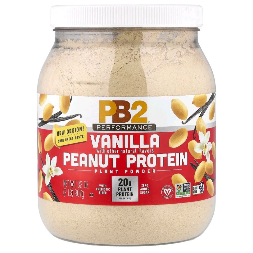 PB2 Foods, Performance, Peanut Protein, Vanilla, 2 lb (907 g)