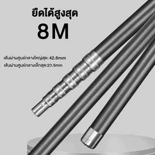 【COD】ด้ามสวิง 6M/4M/3M สวิงแบบขยายได้ สวิงตักปลา ก้านตาข่ายจุ่มคาร์บอน เหมาะสำหรับตักปลา เก็บทุเรียน หรือเก็บผลไม้ในสวน