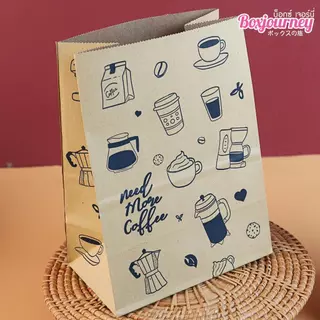 Boxjourney ถุงกาแฟ คละลาย 13x8x18 ซม. (100 ใบ/แพ็ค)
