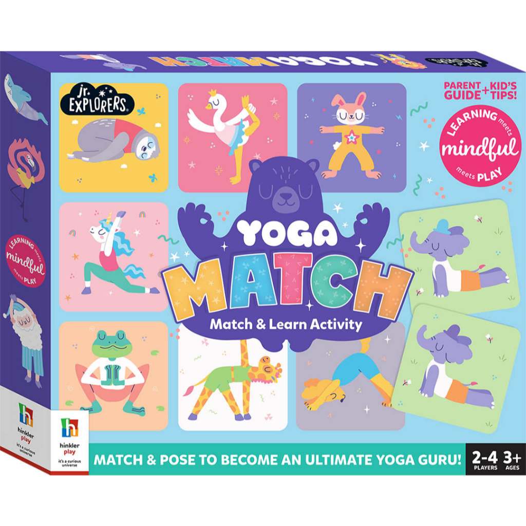 BBW หนังสือ Junior Explorers Yoga Match, Match And Learn Activity  ISBN: 9354537004064