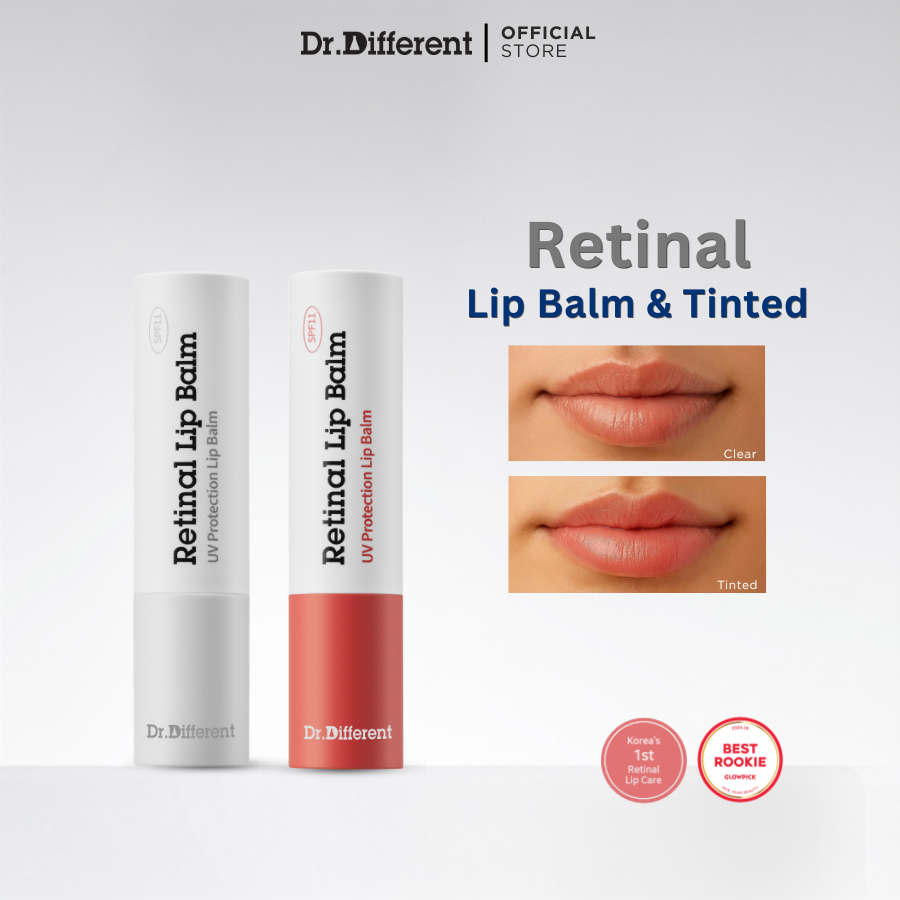 Dr.Different RETINAL LIP BALM เรตินอล ลิป บาล์ม ทินท์ มี