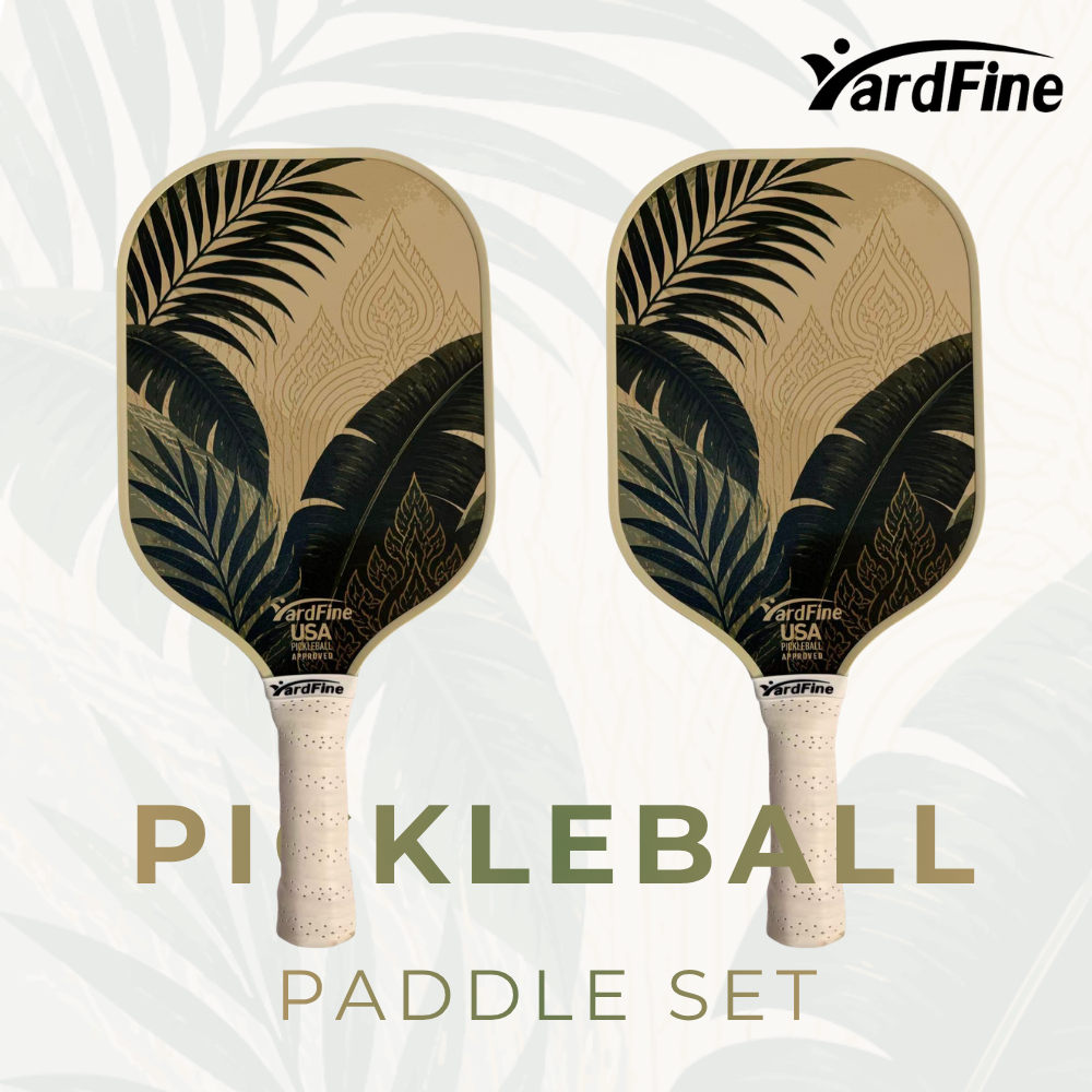 Pickleball Paddle  ไม้พิคเคิลบอลคุณภาพดีจากแบรนด์ YARDFINE-YB10.5-12 ผิวหน้าไฟเบอร์กลาส หนา 10.5มม.