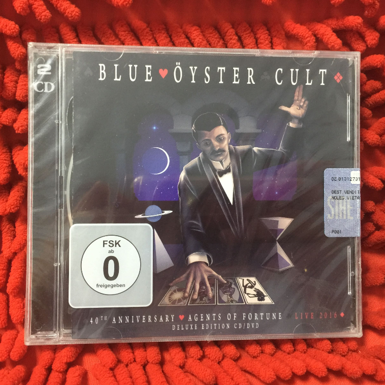 CD+DVD Blue Öyster Cult – 40th Anniversary - Agents Of Fortune - Live 2016 /V1-529