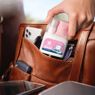Focus Screen Cleaning Spray สเปรย์ทำความสะอาดหน้าจอ 40ml ฟรี! ผ้าไมโครไฟเบอร์ 0% Alcohol