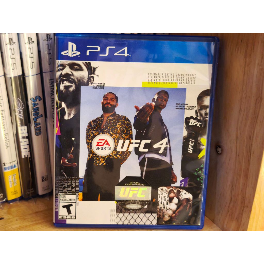 [แผ่นแท้ PS4] EA SPORTS UFC 4 | เกม มือสอง สภาพดี Region All 🥊 เกมต่อสู้ MMA ครบรส สุดมันส์ แจ่มๆ 💥