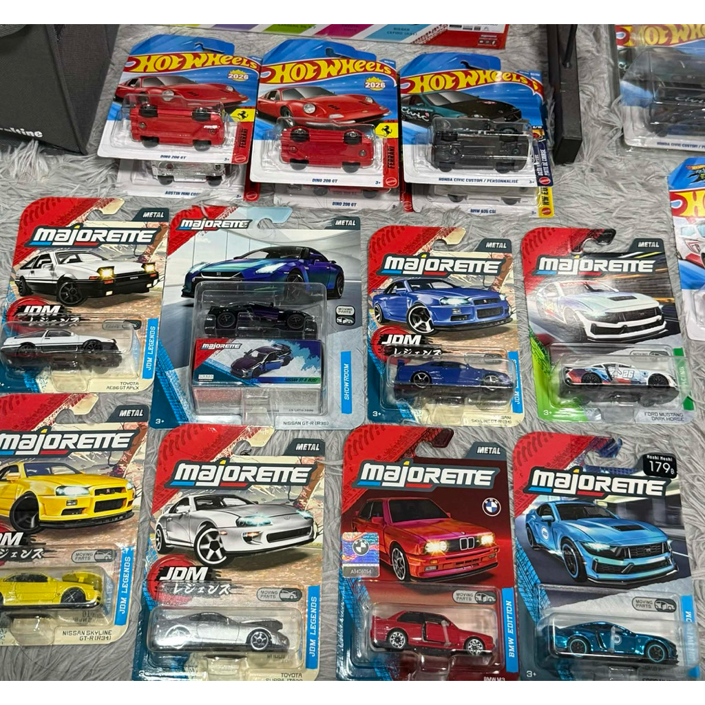 Majorette & Hot wheels รวมรถหลายรายการ