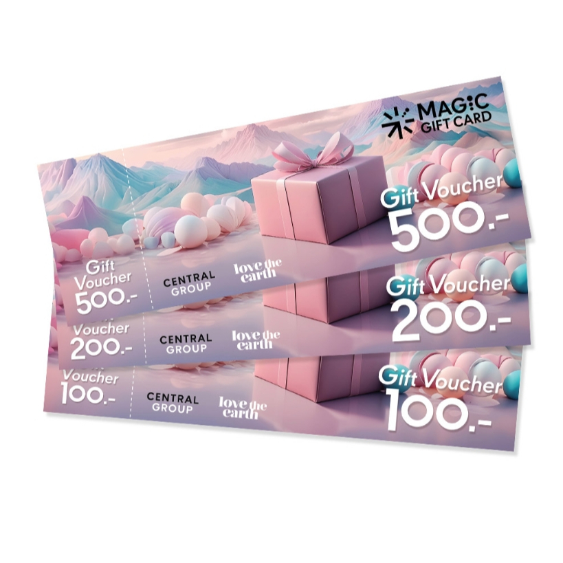 Magic Gift Card Central บัตรกำนัลแทนเงินสดเซ็นทรัล มูลค่า 100 บาท แบบกระดาษ *หมดอายุ 25/06/2031*