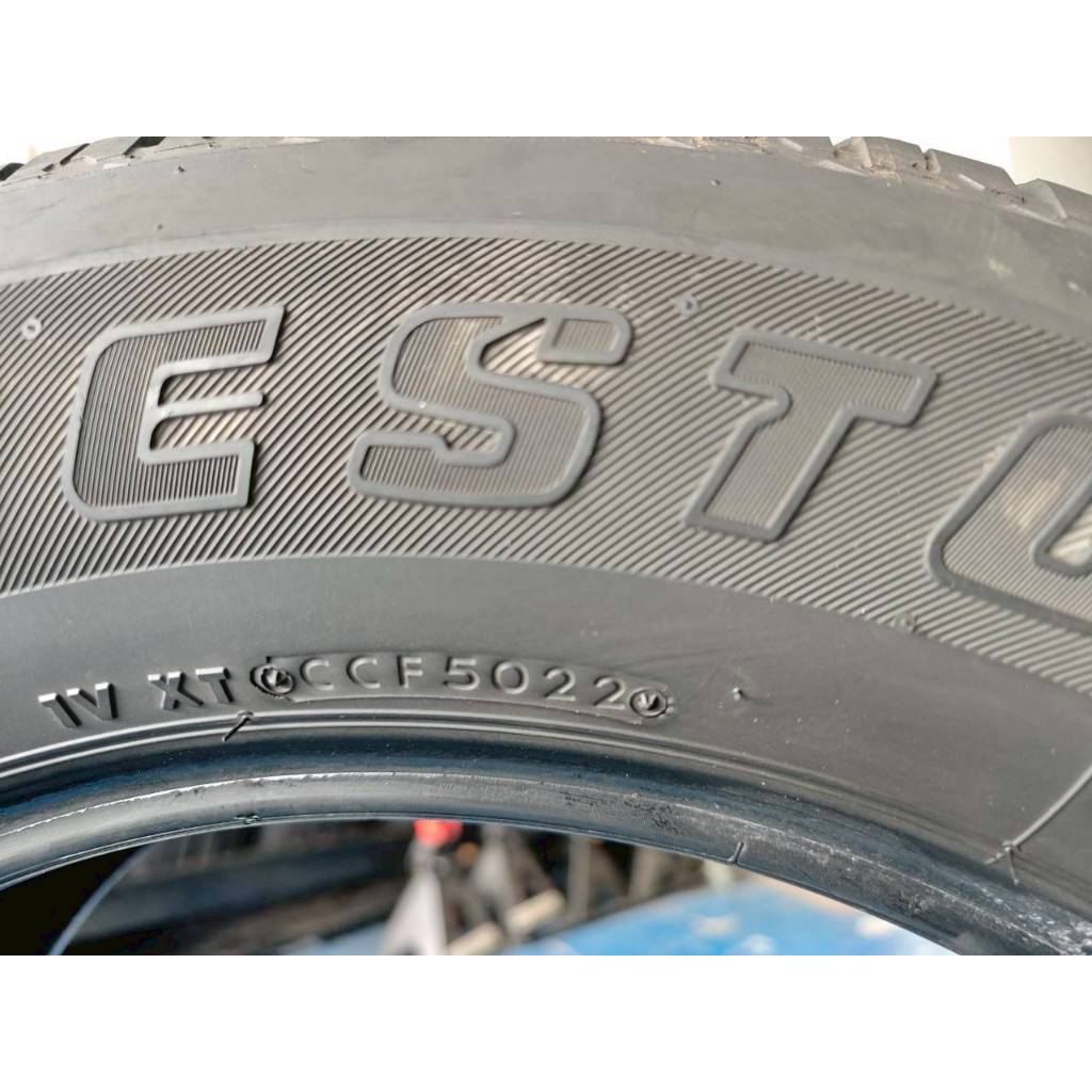 ยางเปอร์เซ็นตื ยางมือสอง Bridgestone ขนาด 265 60 R18 ปี22 ราคา 622 บาท