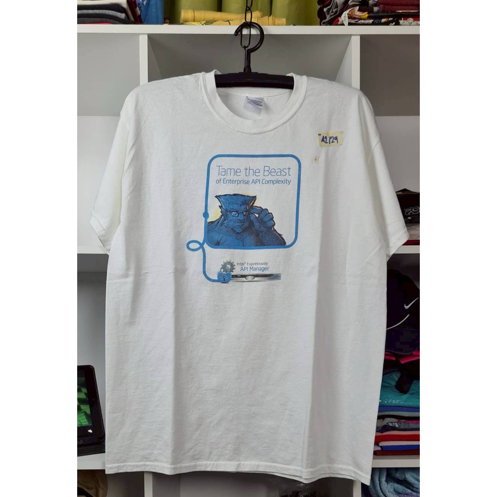 เสื้อ ไอที IT Tame The Beast Intel (L) ป้าย GILDAN