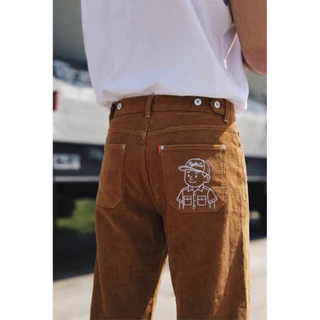 Corduroy Pants-กางเกงลูกฟูก ขากระบอกใหญ่