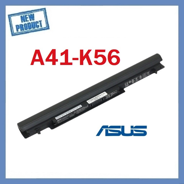 ◆A41-K56 แบตเตอรี่แล็ปท็อป For Asus K56C S46C S56C A56C K56CM K46