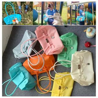 พร้อมจัดส่ง🚚กระเป๋า Jelly Bag Shoulder🎨10 สี PVC กระเป๋าเจลลี่สุดฮิตตอนนี้ Jelly กระเป๋าสะพายไหล่ กระเป๋าโท้ท Kiiikiii