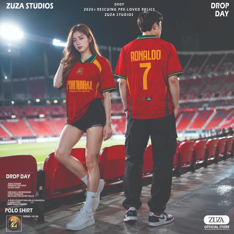 ZUZA เสื้อกีฬาคอปก แขนสั้น สปอร์ตแฟชั่น thumbnail 10