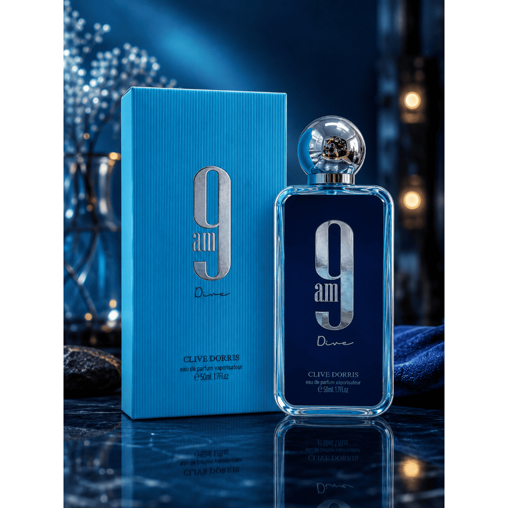 Clive Dorris 9AM Dive Eau De Parfum 50ml Long Lasting Luxury Perfume Original UAE For Men