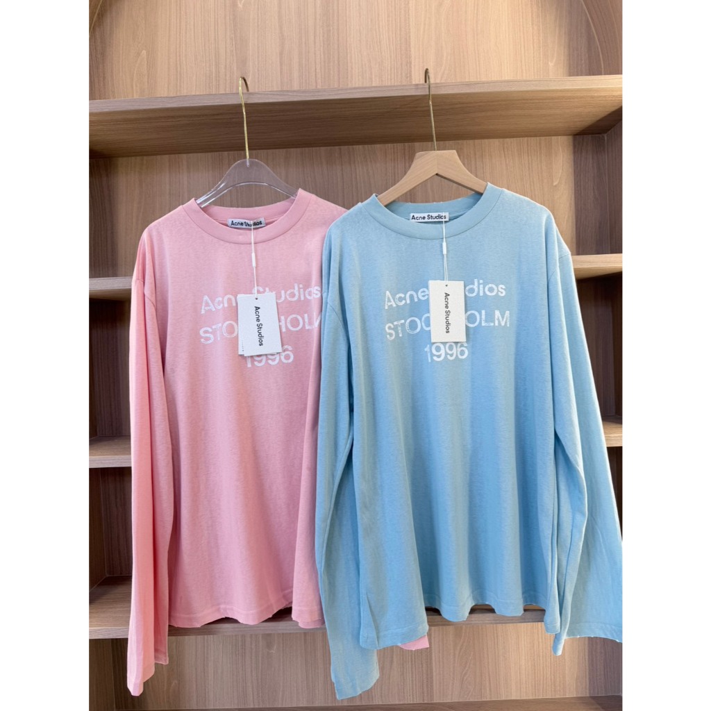 PP200 เสื้อแขนยาว acne studio pastal longsleeve