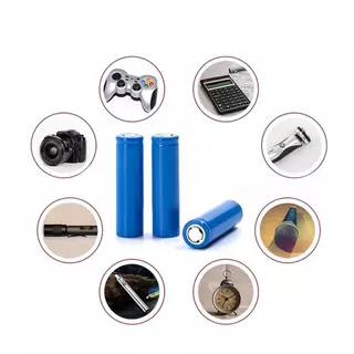 Batteryของแท้ ถ่านชาร์จ แบตเตอรี่ 18650 Li-ion 3.7V แบตเตอรี่ลิเธียม หัวแบน ถ่านชาร์จคุณภาพสูง แบตเตอรี่