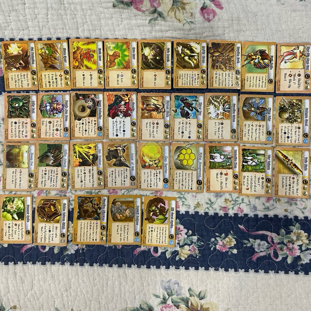 การ์ด Summoner Trinity - Mystic card ธาตุดิน