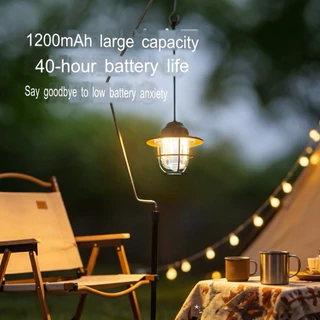 Vidalido ตะเกียงแขวนวินเทจ LED Vintage edison รุ่น VL01 ปรับได้ 5 โหมด ปรับลดเพิ่มแสงได้ กันน้ำIPX4