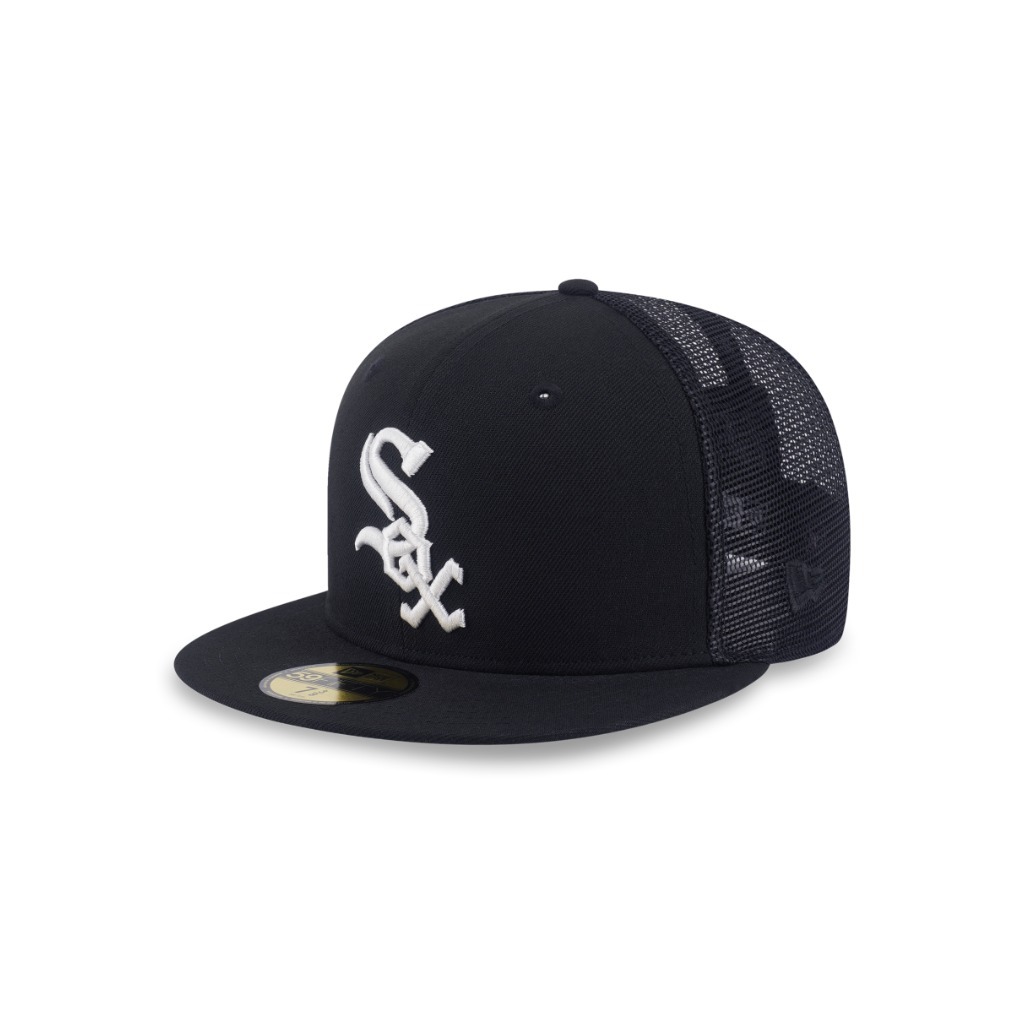 หมวกแก๊ป New Era รุ่น Chicago White Sox 59Fifty Trucker Pack Black 59Fifty Cap