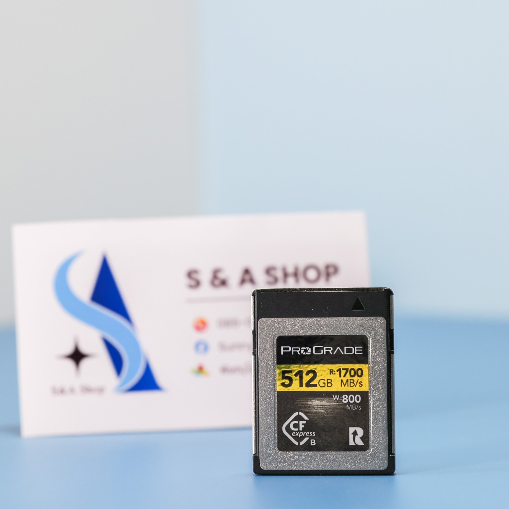 ProGrade CFexpress Type B Gold ( 512GB ) Memory Card เมมโมรี่การ์ดกล้อง (มือสอง)