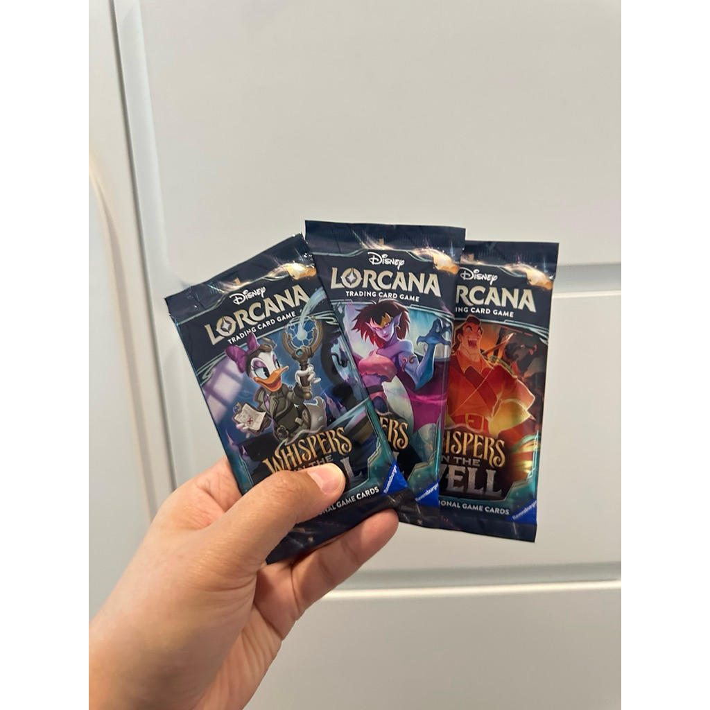 [พร้อมส่ง/ส่งด่วน] Disney Lorcana TCG Eng Set10/11 1pack