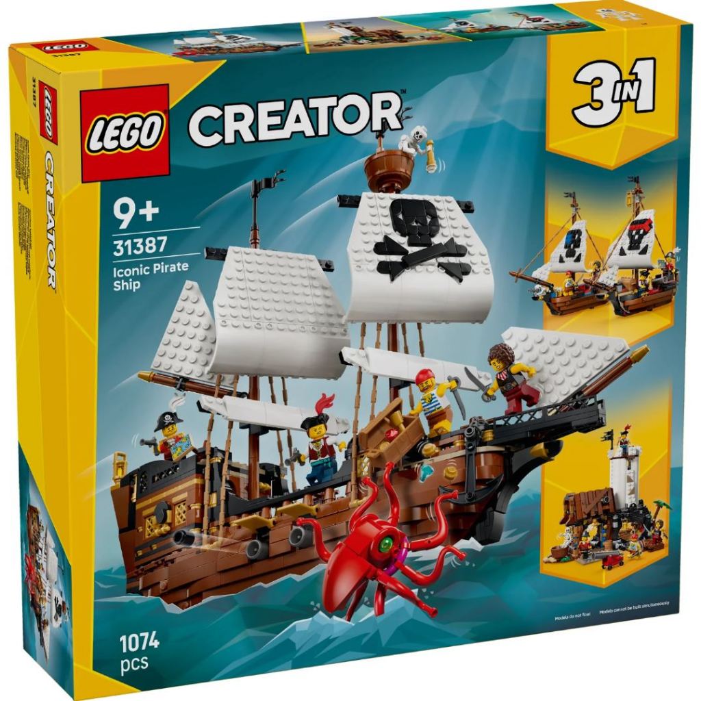 LEGO® Creator Iconic Pirate Ship 31387