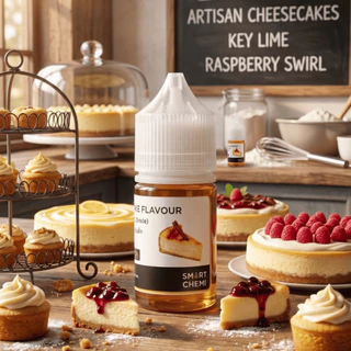 กลิ่นผสมอาหารเข้มข้น กลิ่นชีสเค้ก (Cheesecake) Flavour 30 g, 100 g