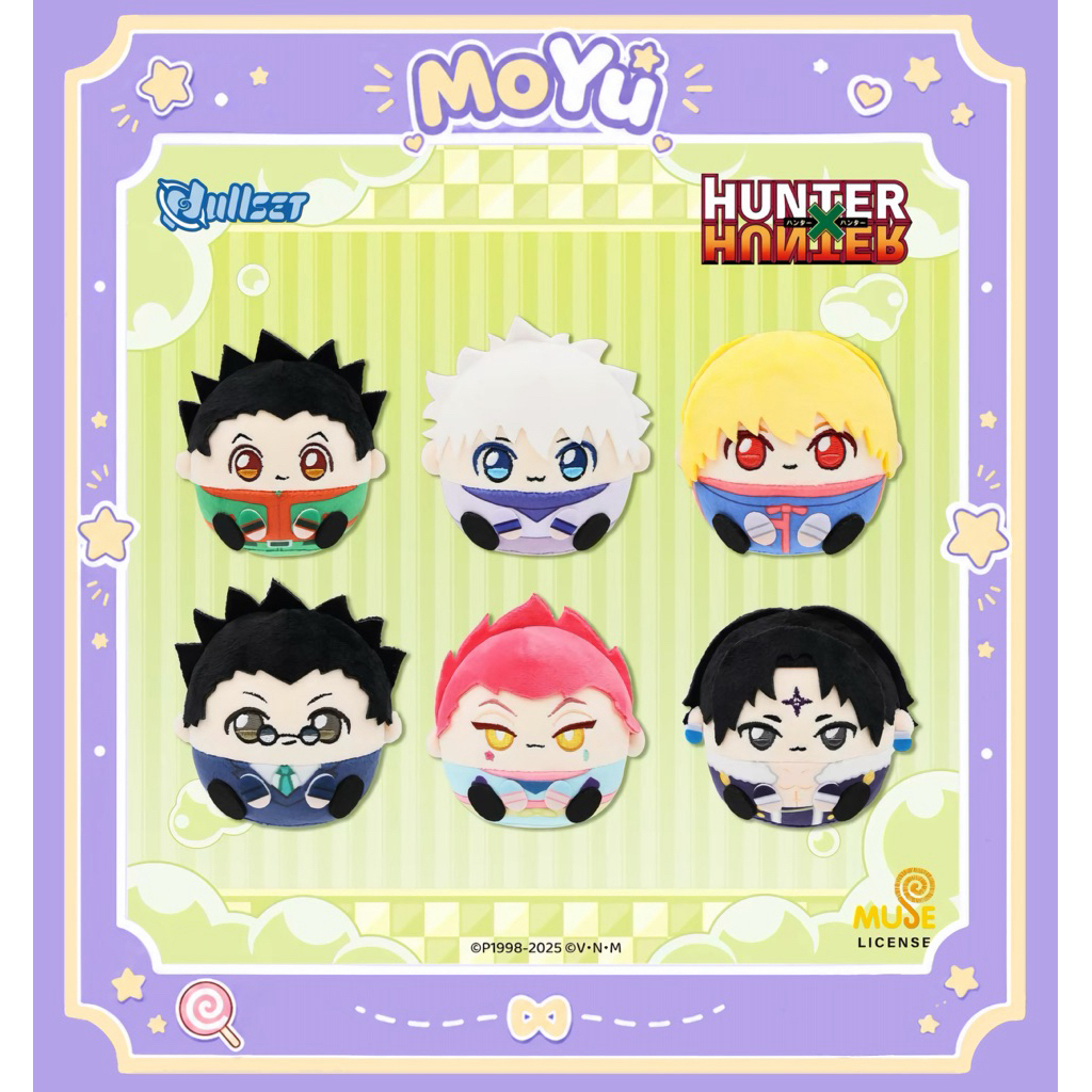【ลิขสิทธิ์แท้】Hunter x Hunter กล่องสุ่มพวงกุญแจตุ๊กตา