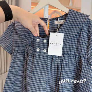 เสื้อคอปกเเต่งกระดุมน่ารัก ทรงโอเวอร์ไซส อก 32-40 G40