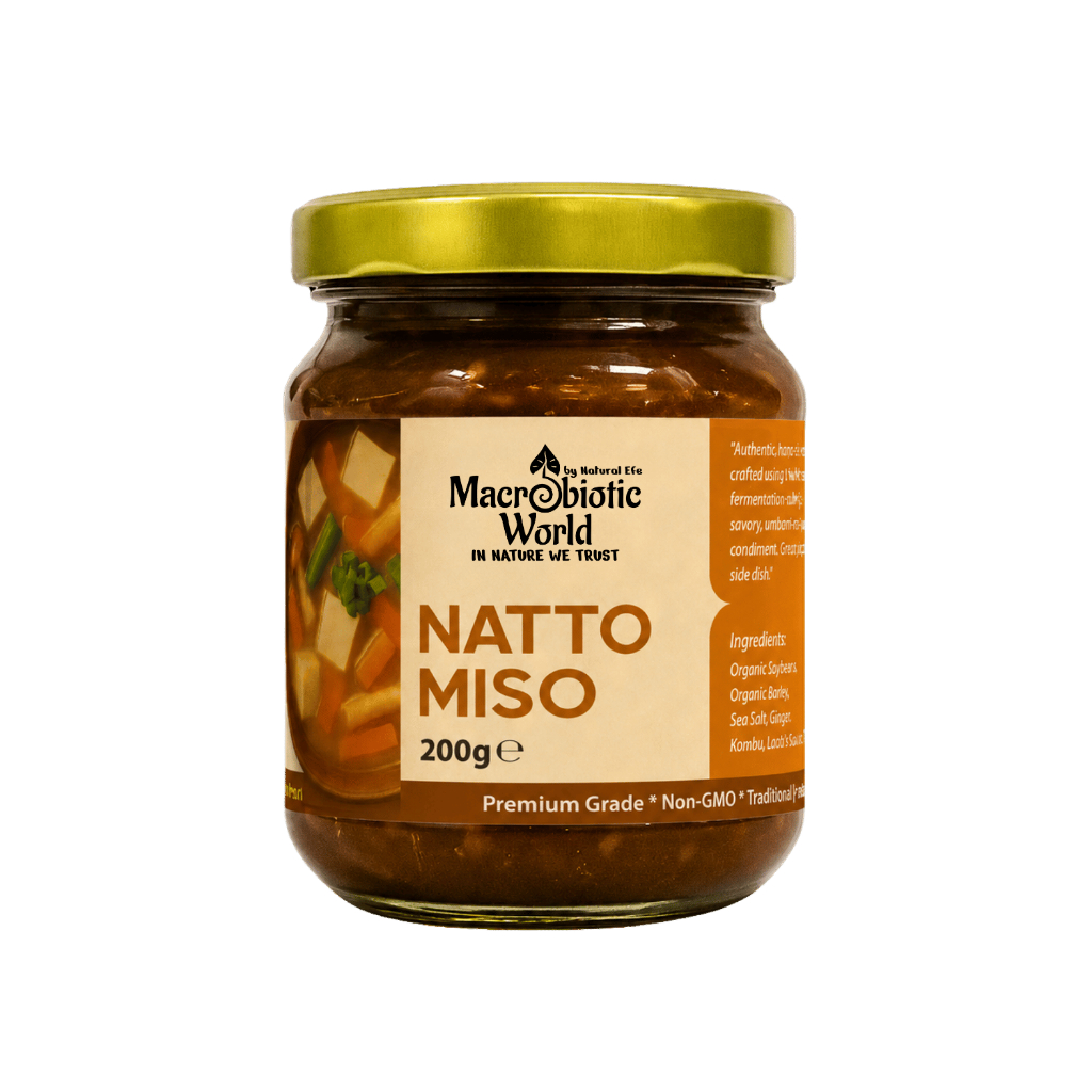 Natto Miso นัตโตะ มิโซะ 200g l Macrobiotic World Natural Efe l Miso
