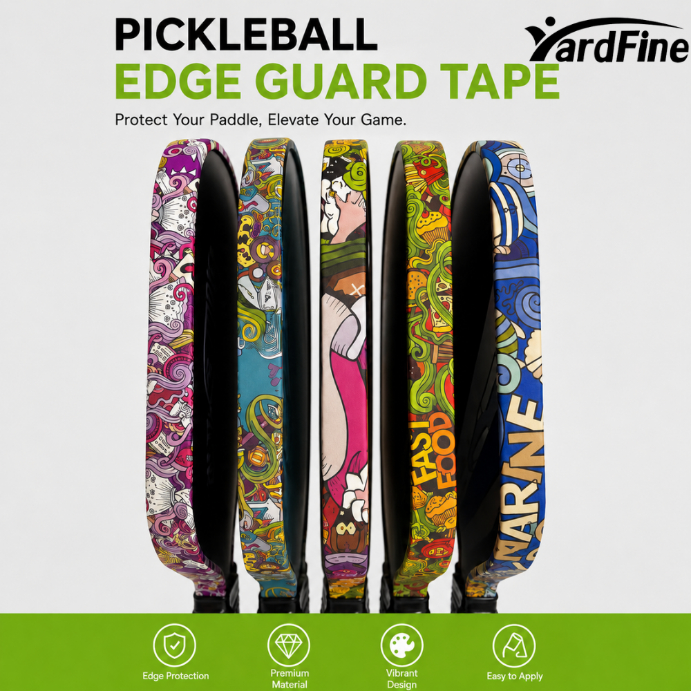 Pickleball Paddle Edge Strip Protective Sticker- Racket สติกเกอร์ติดขอบกันรอยไม้พิคเคิลบอล