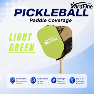 ซองสวมไม้พิคเคิลบอล Pickleball paddle cover ซองสวมแร็คเก็ตแบบมีซิป กันน้ำ กันฝุ่น กันรอยขีดข่วน