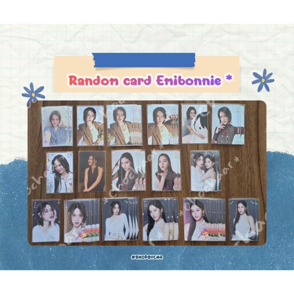 {พร้อมส่ง} Random card เอมี่บอนนี่ Emibonnie