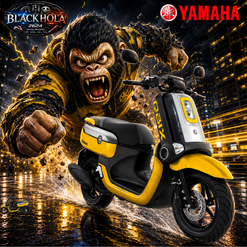 ชุดสี คิวบิก แฟริ่ง ชิ้นส่วน  YAMAHA QBIX QBIX125 สีเหลือง ปี2018 ของแท้ศูนย์ YAMAHA