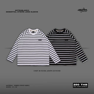 ASTRABLACK® — ESSENTIAL STRIPE LONG SLEEVE (เสื้อแขนยาวลายริ้ว)