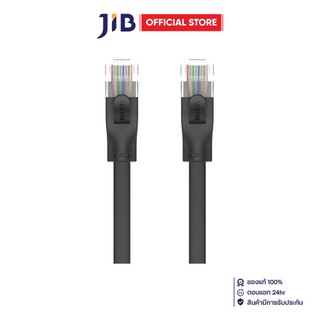 LAN CABLE (สายแลน) UNITEK CAT 6 UTP RJ45 FLAT ETHERNET CABLE - BLACK