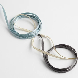 ริบบิ้นขนาดเล็ก กว้าง 3 มิล (0.3mm) Small Ribbon for DIY Crafts