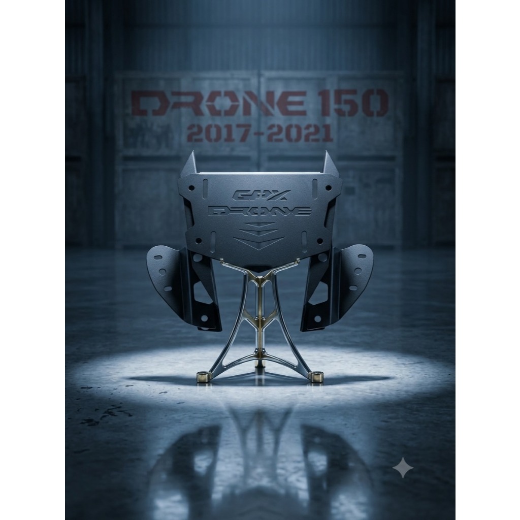 (ตัวยกชิวหน้า) ชุดยกชิวหน้า  GPX DRONE 150 ใส่กระจกทรง R3 ของแต่ง ใส่ กระจกเดิมได้