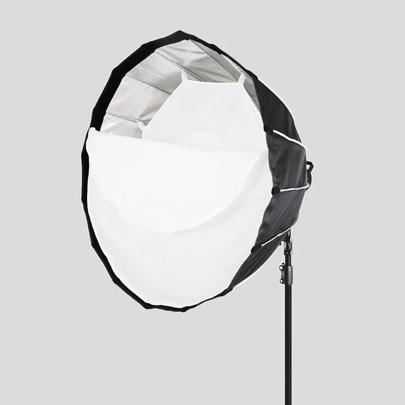 90CM Professional Parabolic Softbox Bowen mount Godox photography light ไฟสตูดิโอ กล่องนุ่ม สตูดิโอ Speedlite Diffuser
