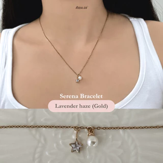 Serena สร้อยคอ - Stainless steel ไม่ลอกไม่ดำ ปรับขนาดได้ | Aria.co