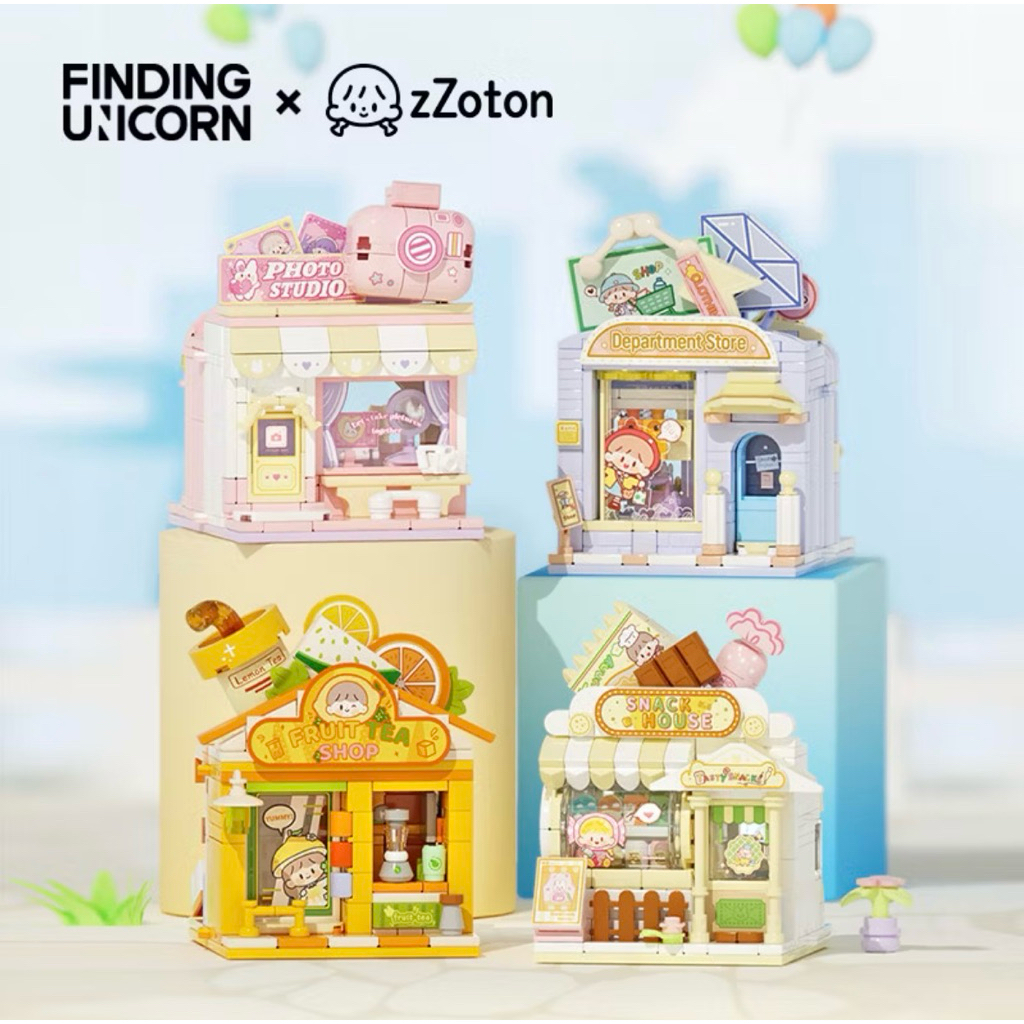 ตัวต่อ Finding Unicorn รุ่น zZoton's / 4 แบบ
