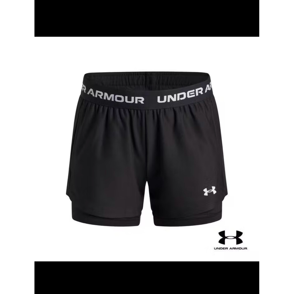 Under Armour UA Tech™ Play Up Girls' 2-in-1 Shorts